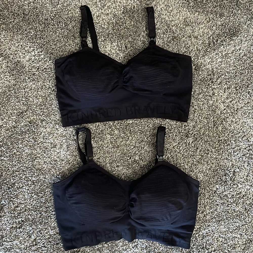 Kindred Bravely Sublime Hands Free Pumping Bra & Nursing Bra (2 Bras Included)